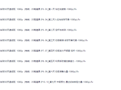 花了998买来的台球教程，正版高清视频教程