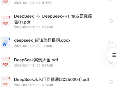 《全网最全deep seek教程》[deep seek相关教程/使用技巧/安装文件]