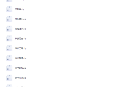 5万多首的背景音乐素材，我花了接近1个月时间整理出来的，赶紧收藏吧！